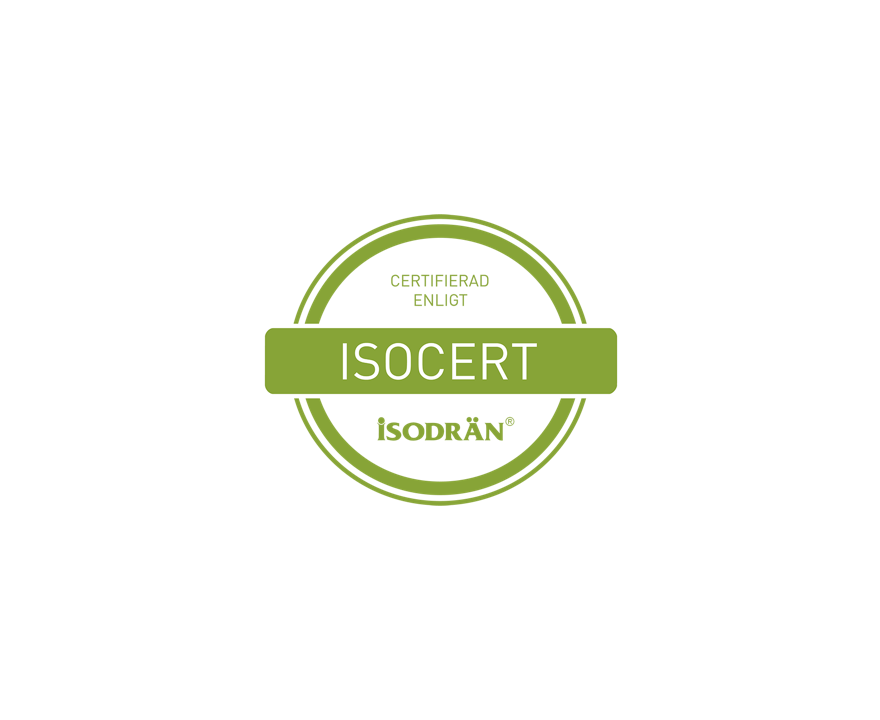 ISO Certifierad